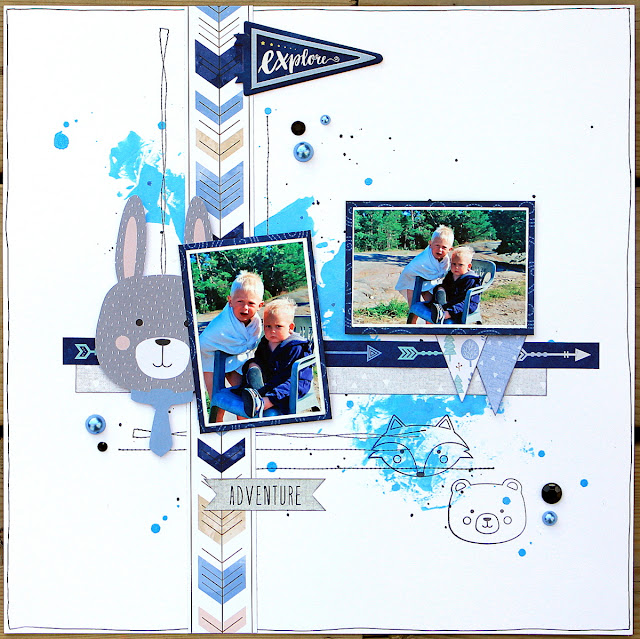 Little Wonders Layout Ulrika Wandler Jul16