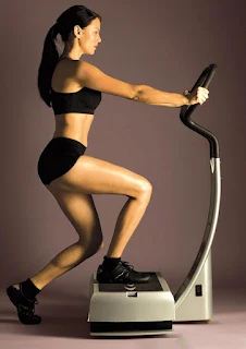side face image yana gupta while doing exercise on treadmill