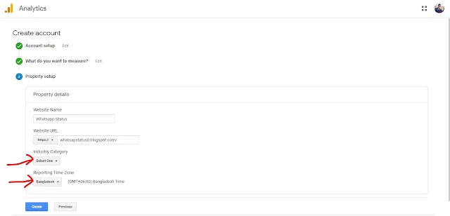 ব্লগ সাইটকে গুগল এনালাইটিক এ সংযোগ করুন । Create Google Analytics Account । Add Site To Google Analytics