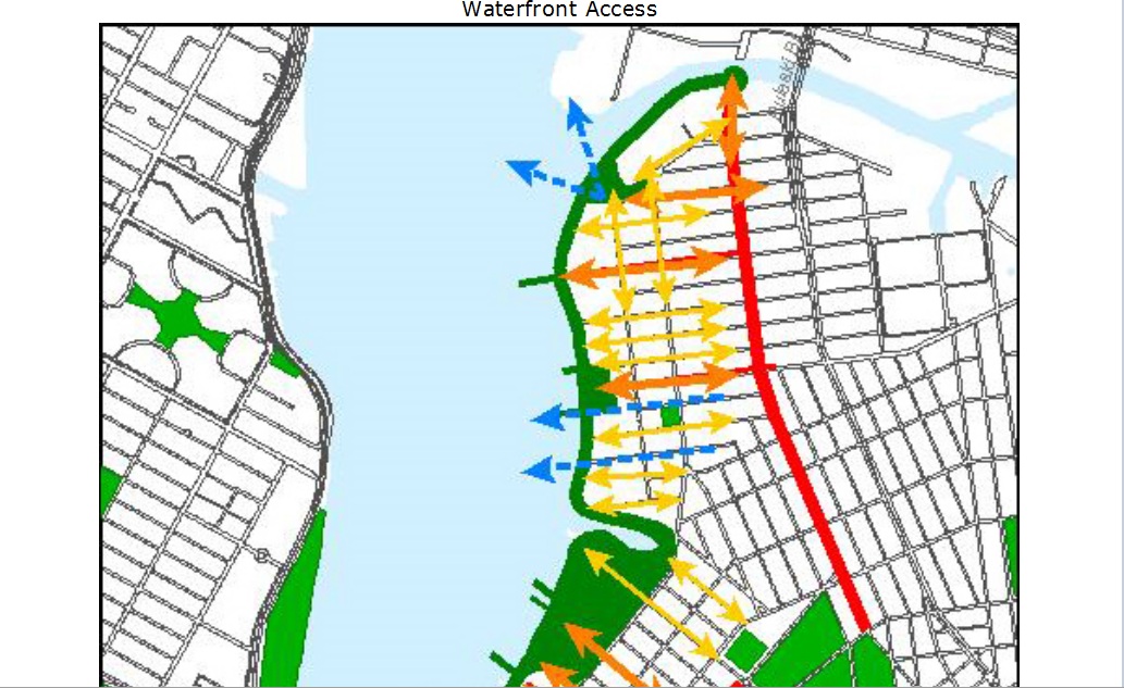 Greenpoint Oil Spill Map. Greenpoint Community Meeting