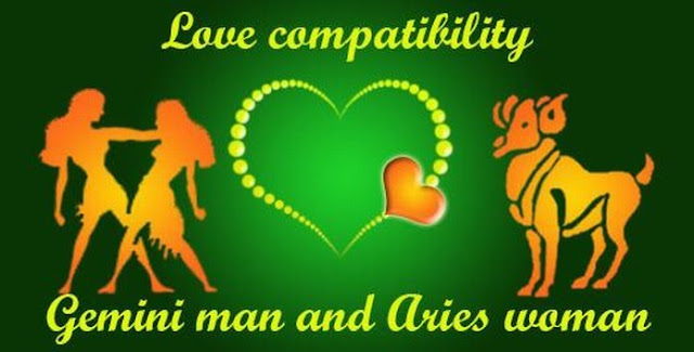 GEMINI MAN AND ARIES WOMAN LOVE COMPATIBILITY 