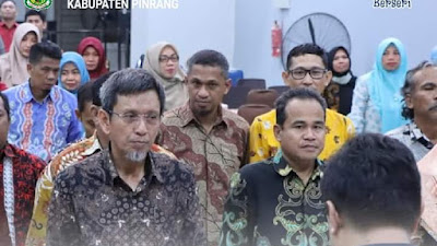 Andi Budaya Dilantik Ketua IKA ITB Nobel Indonesia Makassar Komisariat Pinrang 