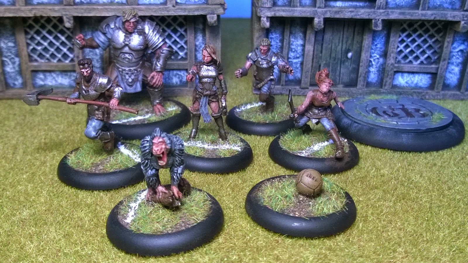 mason's guild guildball team painted