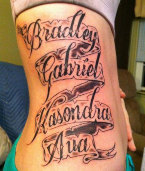 Tattoos Of Names