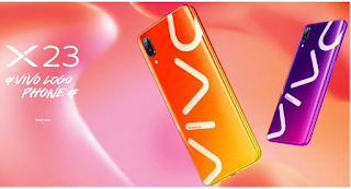 Download Wallpaper Vivo X23 Telepon Logo 