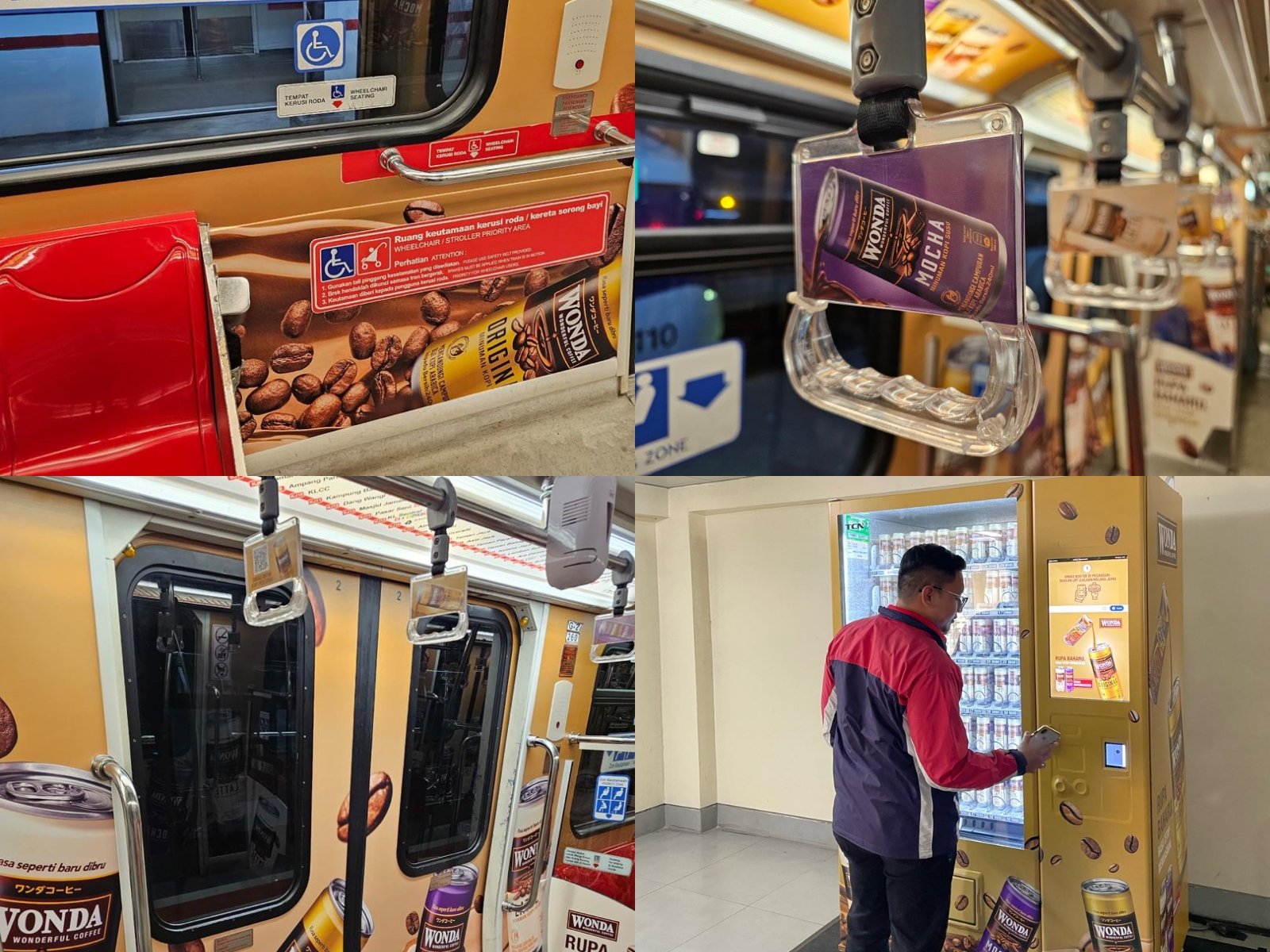 Saksikan Rupa Baharu Wonda Coffee Sempena Ulangtahun Ke-10 Di Laluan LRT Kelana Jaya