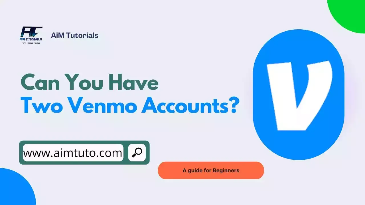 can you have two venmo accounts