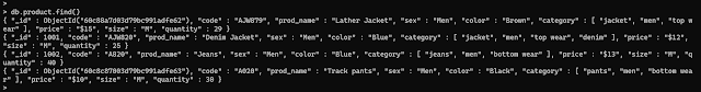 MongoDB find()