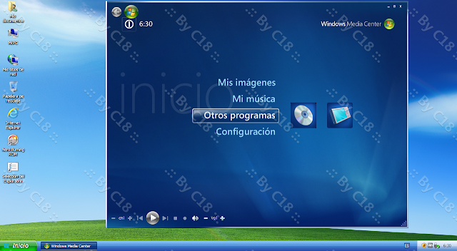 Windows XP Media Center by Wi-Black Corp (Español) (OEM 