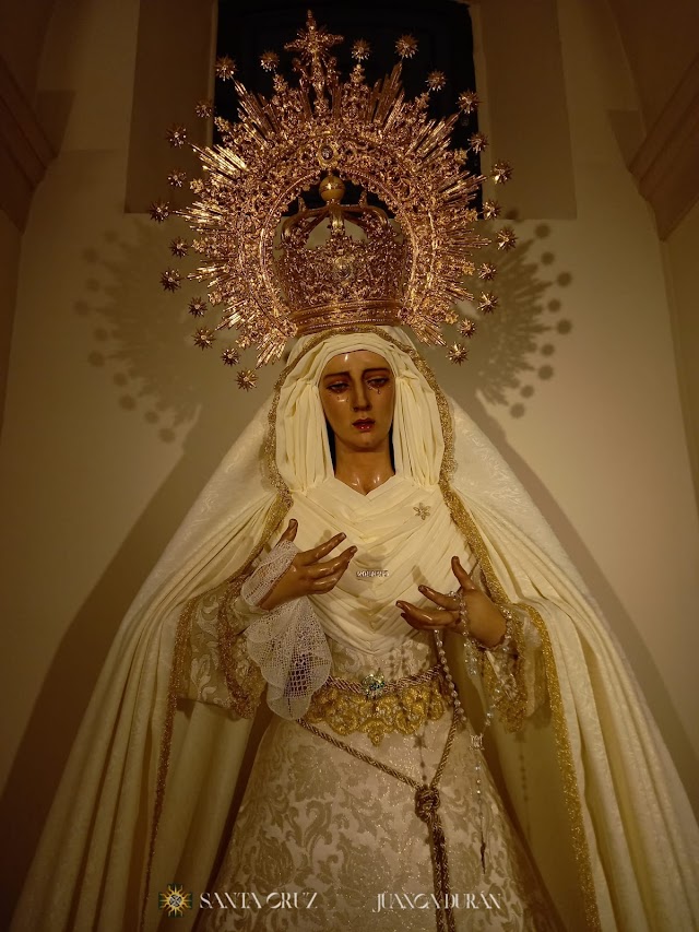#GaleriaSCruz | Vestimenta de estival de María Santísima del Rosario