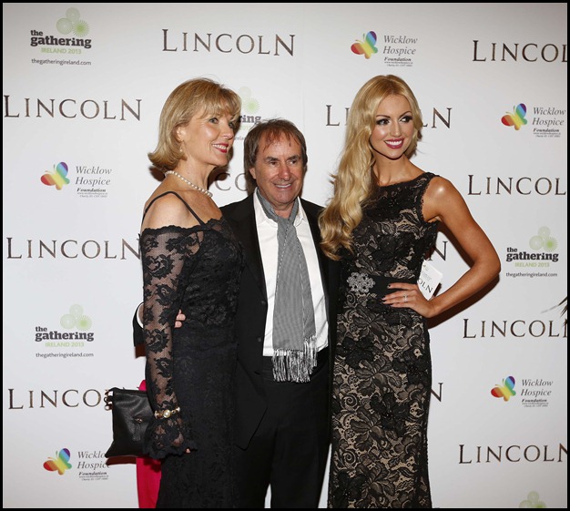 Oscar winning actor Daniel Day Lewis gathers Hollywood’s finest in Dublin, Ireland.

No Repro Fee.

20/01/2013
Diane and Chris de Burg pictured with their daughter and Rosanna, pictured in Dublin at a very special Gathering today as the European Premiere of Oscar nominated “Lincoln” attracts an array of Hollywood stars. Pic. Robbie Reynolds/CPR