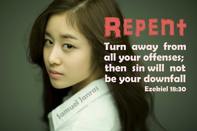 Repent Wallpapers with Bible Verse