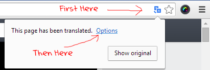 Enable Auto translate Google Chrome