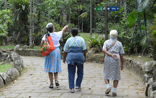  Idosos visitam o Parque Nacional ​