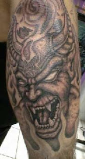 Syaiton devil tattoo designs