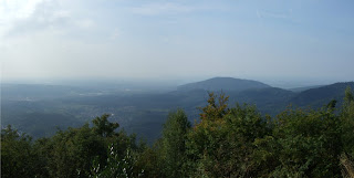 Blick vom Bernstein Richtung Westen