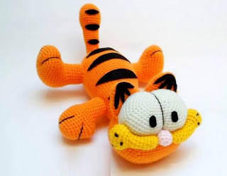 PATRON GRATIS GARFIELD AMIGURUMI 48323 🐱