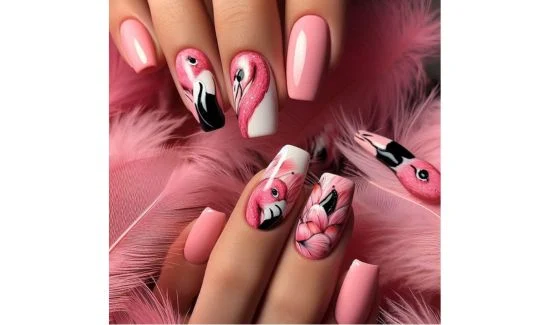 Bright Summer Nails