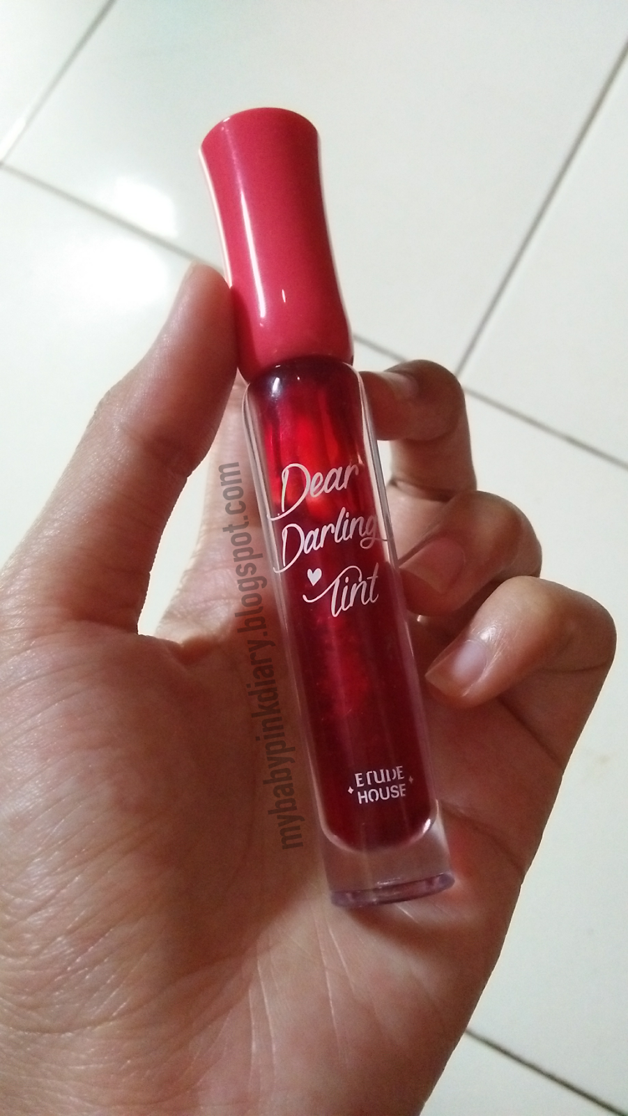 My Baby Pink Diary Review Etude House Dear Darling Water Gel Tint