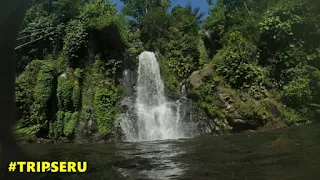 Air Terjun Kebo Iwa dan Batu Meteras Desa Mengening