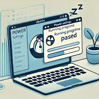 Ubuntu power management settings screen