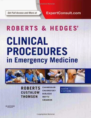 [Mới] Roberts và Hedges Các Quy trình Lâm sàng trong Cấp cứu Nội khoa 6e