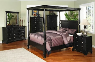 Black Bedroom Canopy