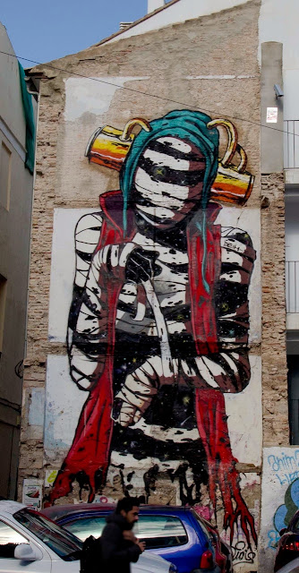 New Street Art Mural By Deih For Incubarte Urban Art Festival In Valencia, Spain. 5