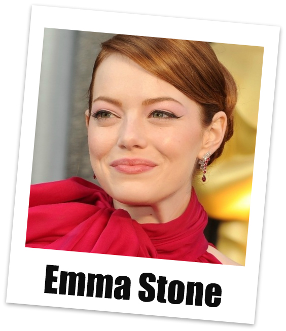 I adored Emma Stone's eyeliner