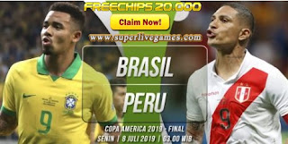 prediksi brasil vs peru final copa amerika