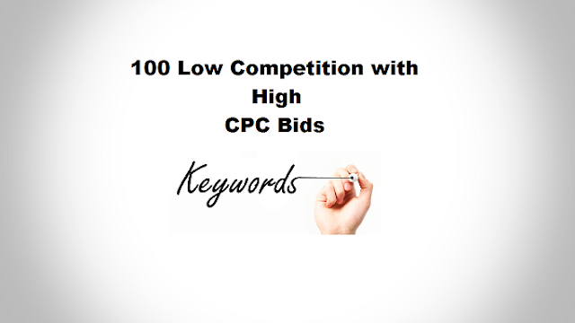 Low Competition Keywords List