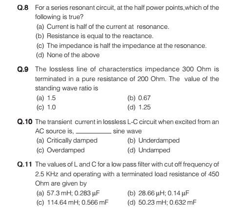 BSNL JTO Previous/ Last Year Question Papers With Answers Pdf Download