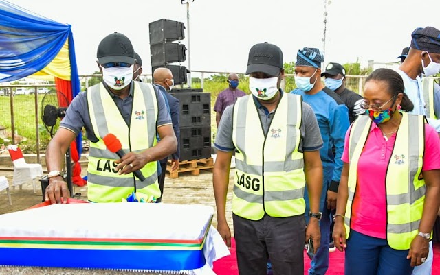 RELIEF IN ETI OSA, AS SANWO-OLU FLAGS OFF CONSTRUCTION OF REGIONAL ROAD