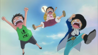 ワンピースアニメ | エース サボ ルフィ 幼少期 | ACE SABO LUFFY Childhood | ONE PIECE