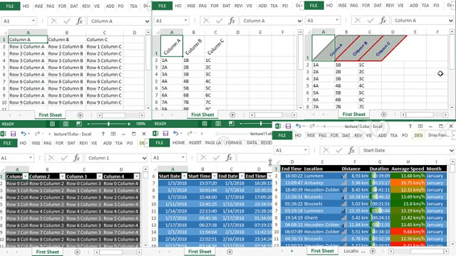 Create Advanced Excel files using Java