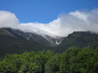 Tuckerman Ravine from Wildcat Parking Lot