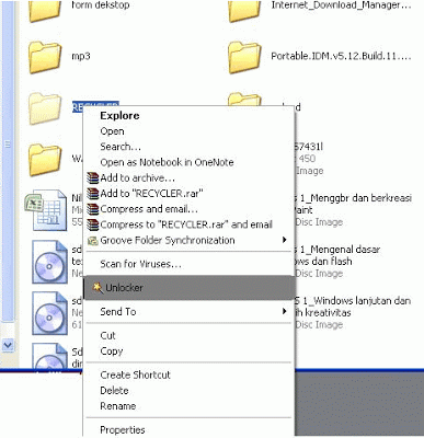 Cara Menghapus File/Folder yang Tidak Bisa Dihapus