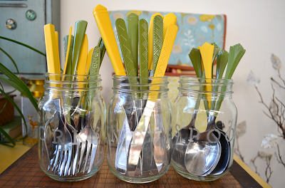 DIY Tutorial Paint Your Own Cutlery Silverware Spray Paint