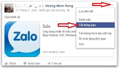 chặn ứng dụng facebook 1