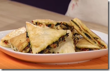 Triangoli di pasta sfoglia