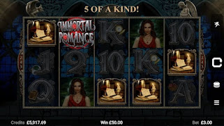 immortal romance slot review