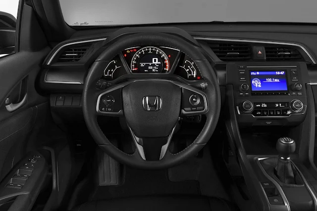 Novo Honda Civic Sport (versão de acesso) 2017 - interior