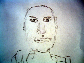 Sketch of Michael Jordon