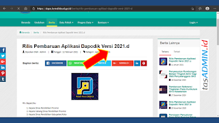 Cara Mudah Update Dapodik Versi 2021 D