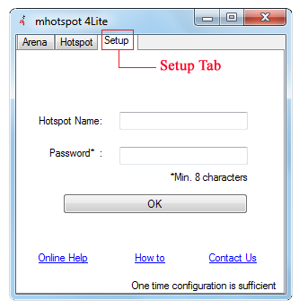 setup tab Cara Share Koneksi Internet Melalui WiFi dengan mHotSpot