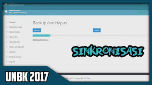 sinkronisasi unbk ubk 2017