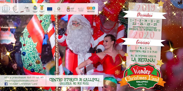 "Wonder Christmas Land", a Gallipoli il Natale è nel villaggio ai piedi del Castello Angioino