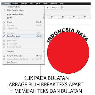 Cara Mudah Membuat Teks Melingkar dengan CorelDraw