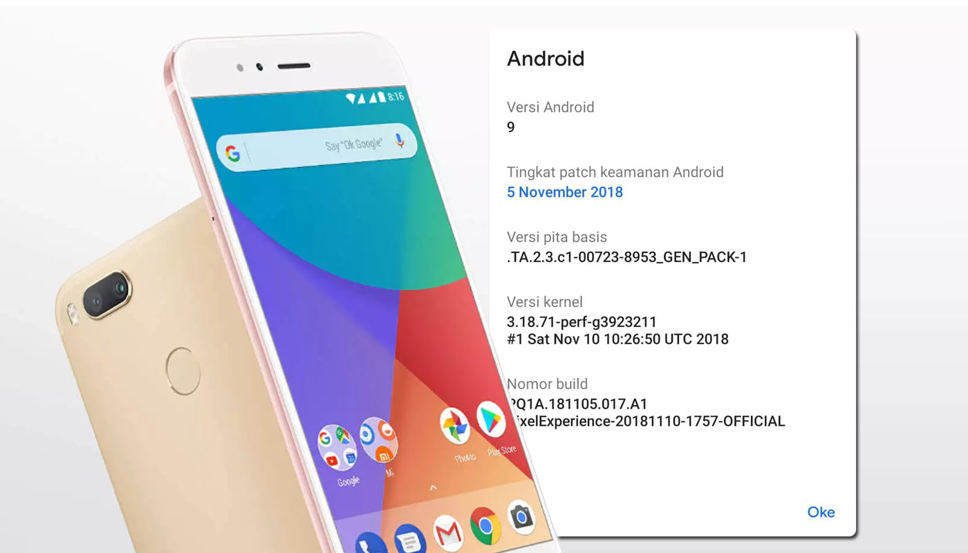 Fitur tersembunyi Xiaomi Mi A1 setelah update OTA terbaru