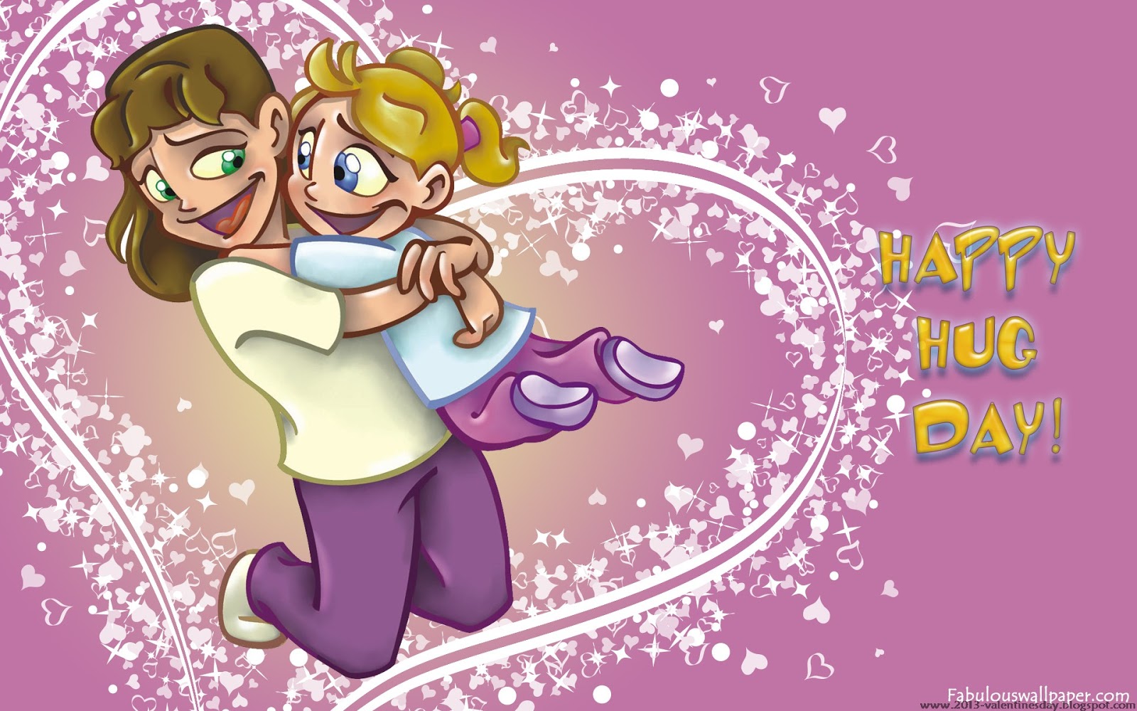 Happy Hug Day 2014 Lovely HD Wallpapers and Pics romantic hug